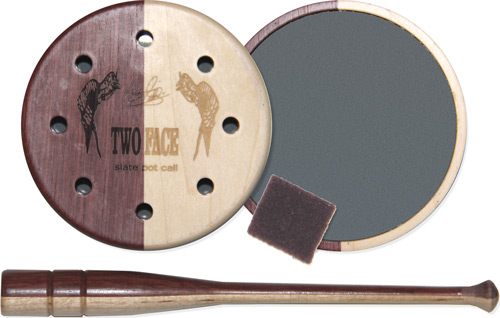 Pittman Game Calls TWO Face Slate POT Turkey