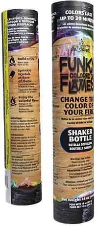 GET STOKED FUNKY FLAMES SHAKER BOTTLE