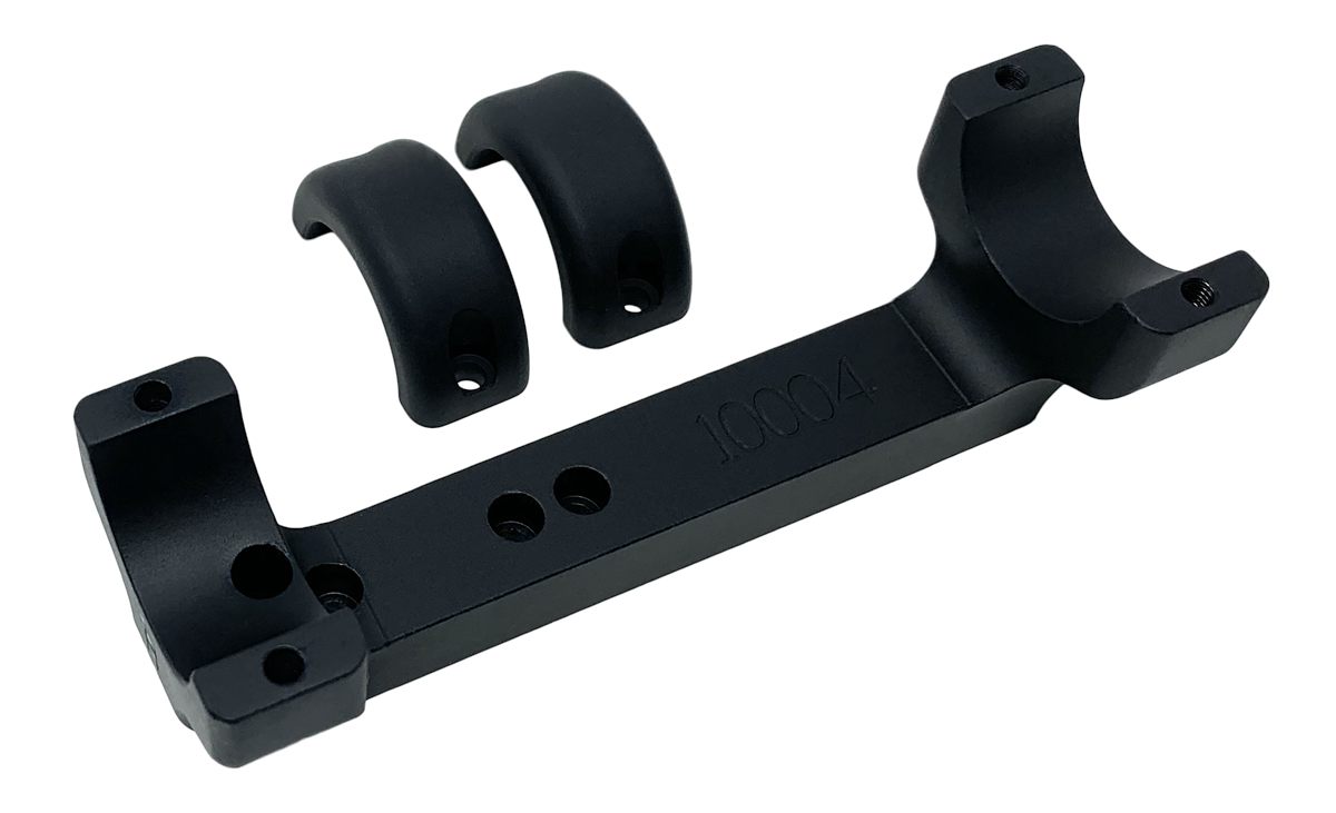 DNZ Products 10004 Game Reaper Scope Mount/Ring Combo Matte Black 1in Tube