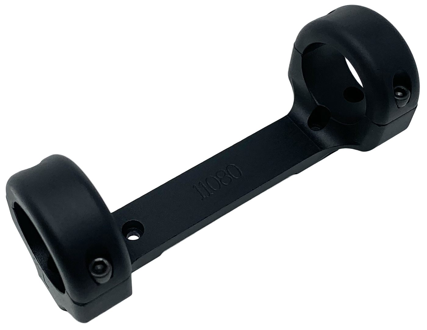 Dnz Products 11080 Game Reaper-Ruger Scope Mount/Ring Combo Matte Black 1in