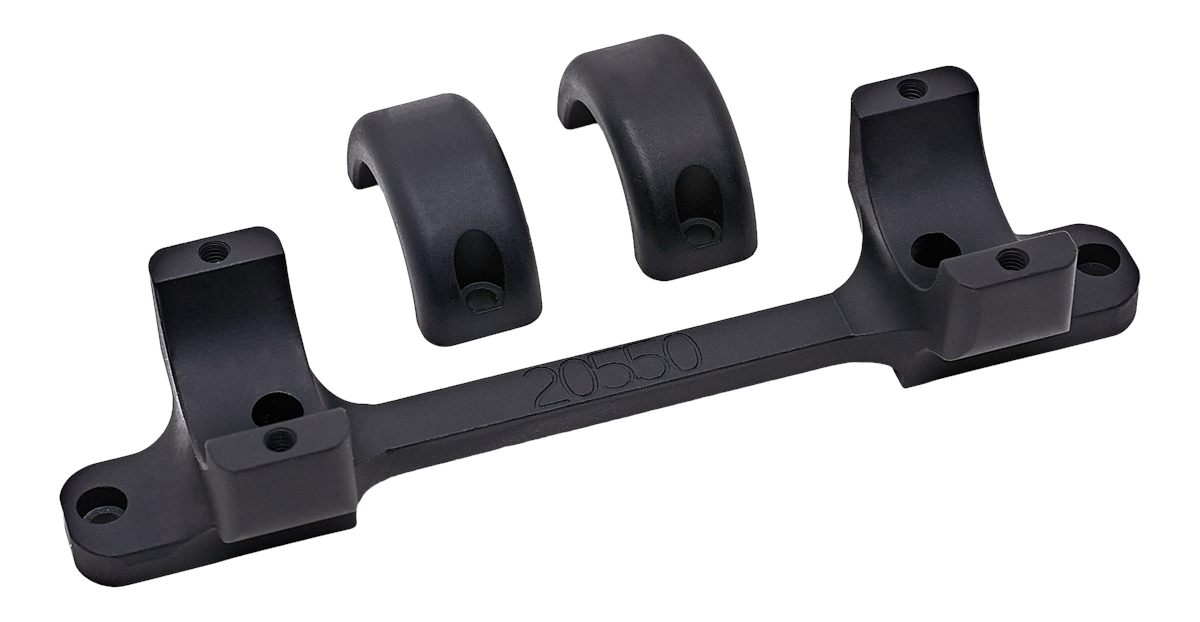 Dnz Products 20550 Game Reaper-Tikka Scope Mount/Ring Combo Matte Black 1in