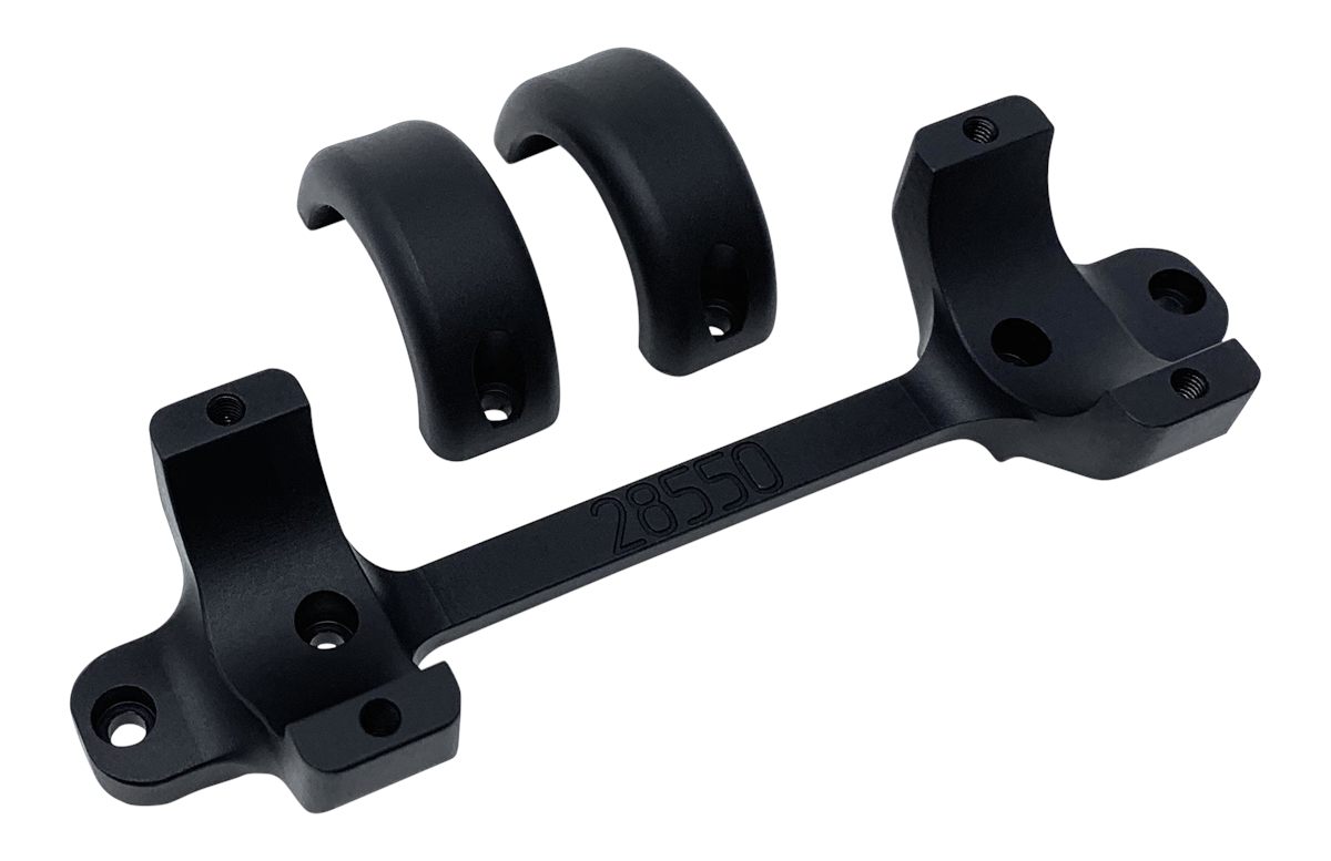 Dnz Products 30550 Game Reaper-Tikka Scope Mount/Ring Combo Matte Black 30m