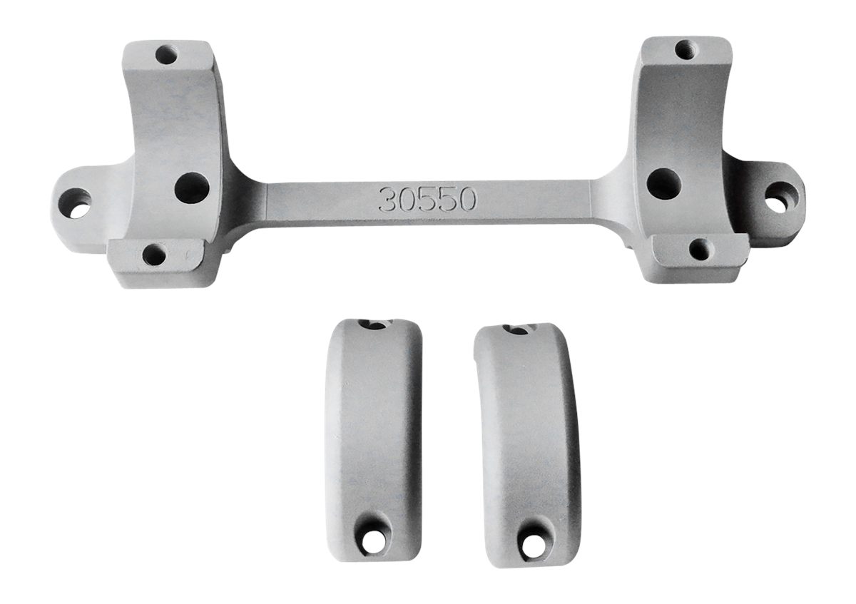 DNZ Products 30550S Game Reaper-Tikka Scope Mount/Ring Combo Silver 30mm