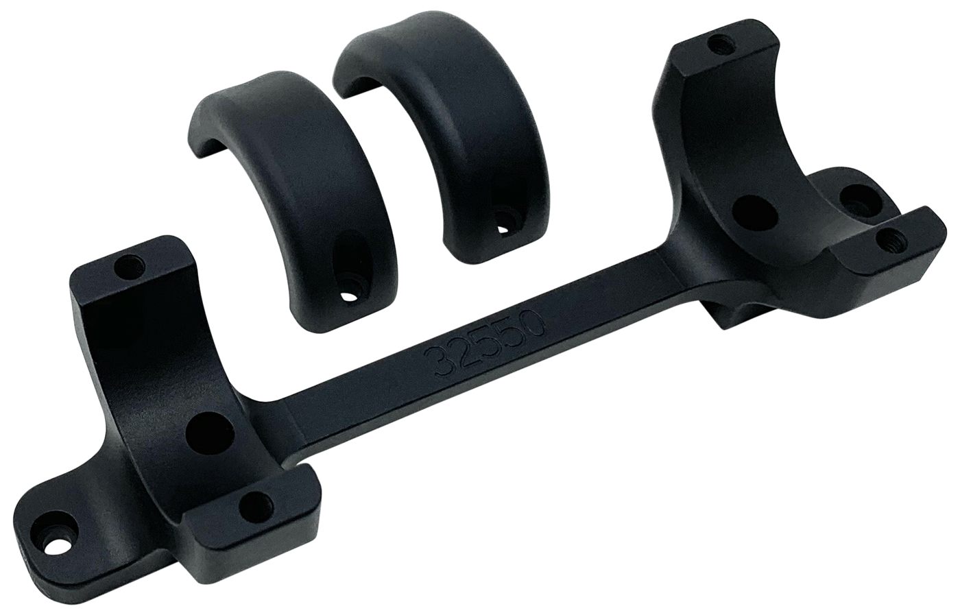 DNZ Products 32550 Game Reaper Scope Mount/Ring Combo Matte Black Tikka T3/