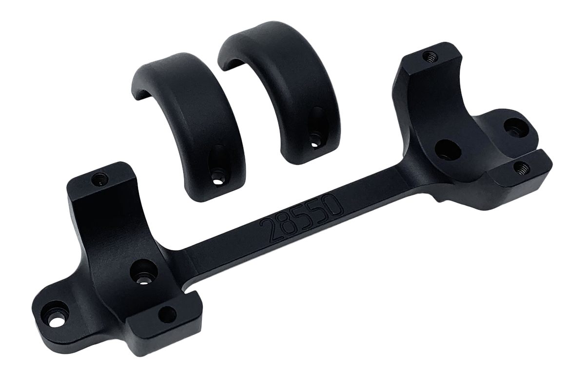 Dnz Products 28550 Game Reaper-Tikka Scope Mount/Ring Combo Matte Black 30m