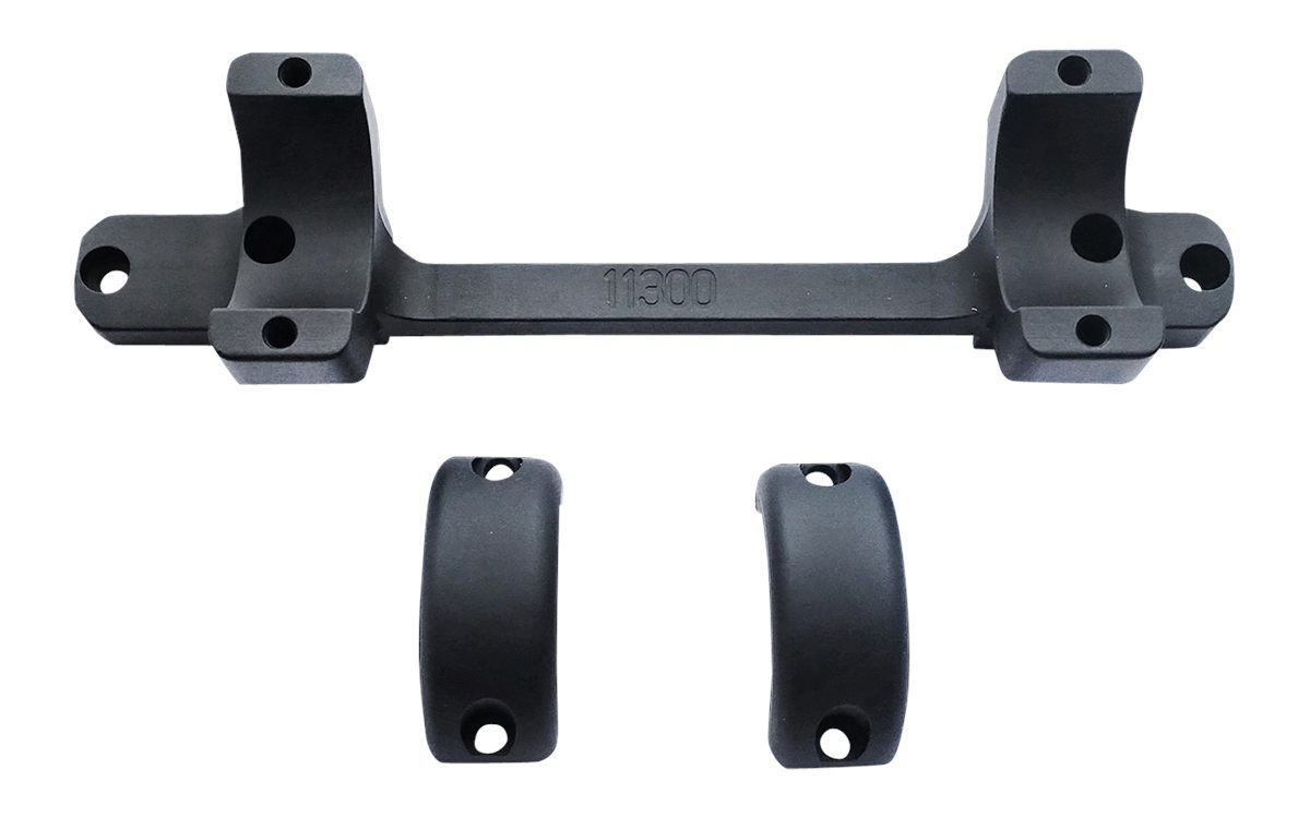 Dnz Products 21300 Game Reaper Scope Mount/Ring Combo Matte Black 1in Tube