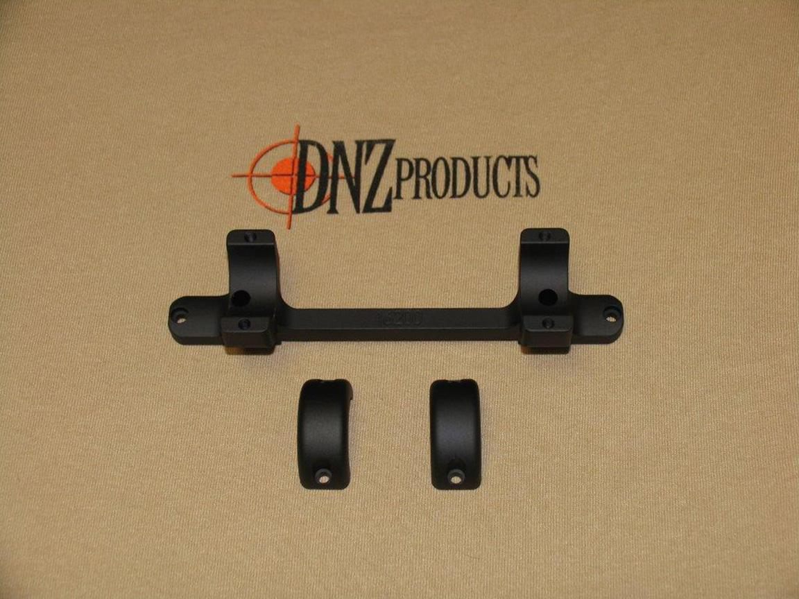 DNZ Products 57200 Game Reaper Scope Mount/Ring Combo Matte Black Savage Ax view 2