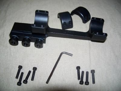 Dnz Products Freedom Reaper 1-Piece Forward Ring Picatinny Rail Mount - 1in