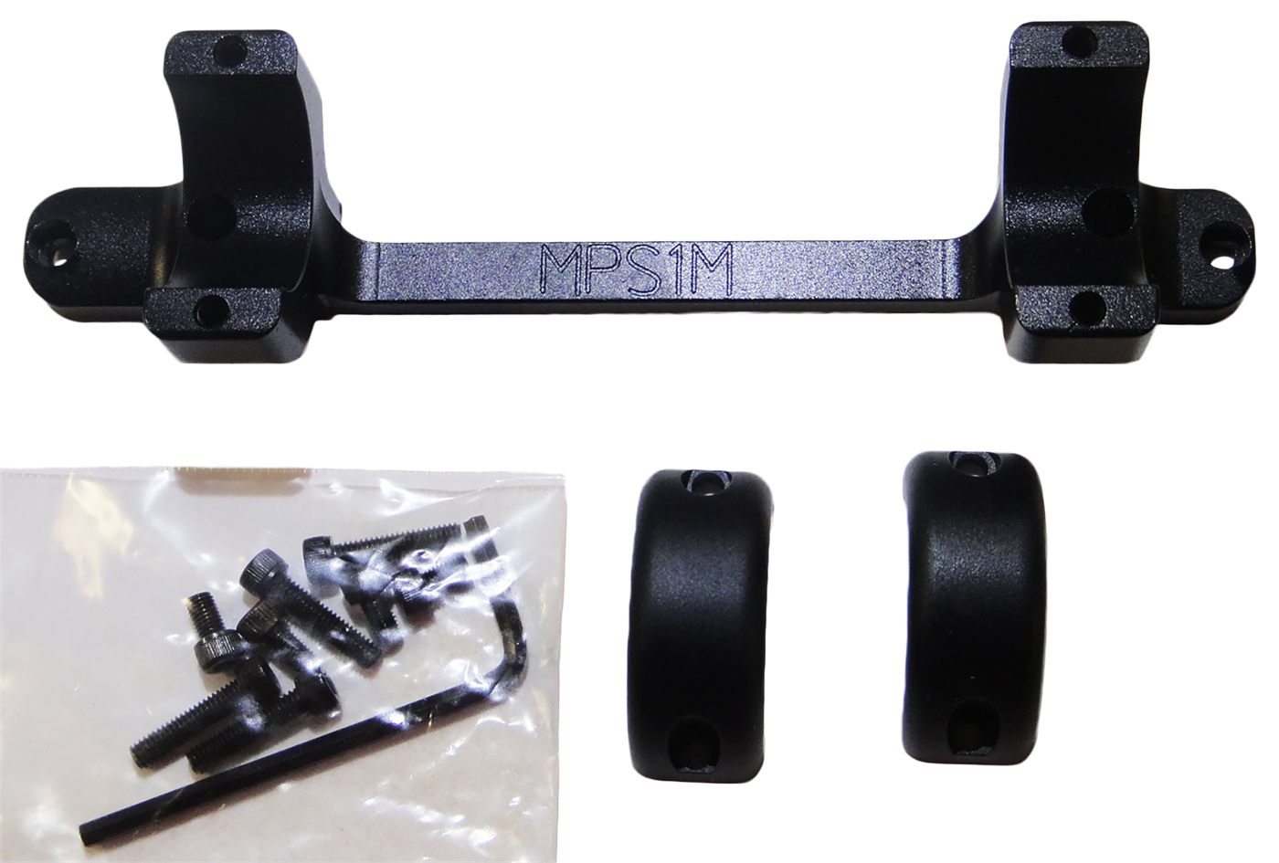 DNZ Products MPS1M Game Reaper-Mossberg Scope Mount/Ring Combo Matte Black