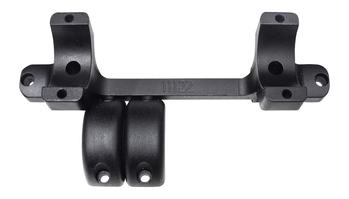 DNZ Products 11121 Game Reaper Scope Mount/Ring Combo Matte Black 1in Tube