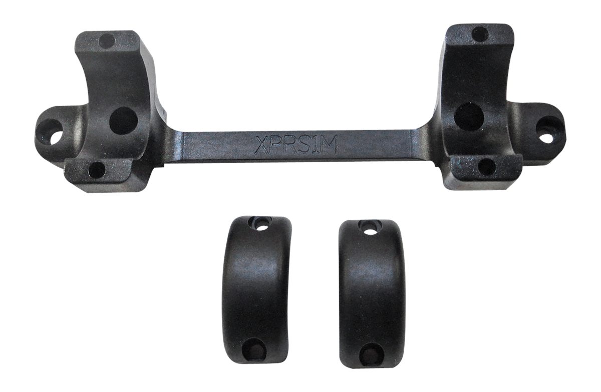 DNZ XPRS1M Game Reaper-Winchester Scope Mount/Ring Combo Matte Black 1in