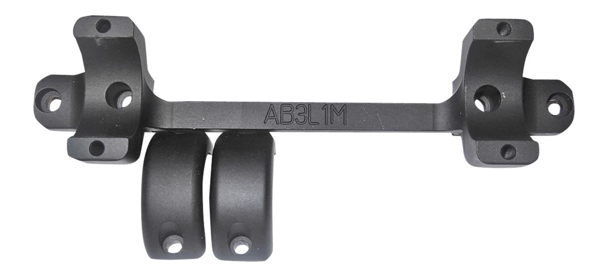 DNZ Products AB3L1M Game Reaper-Browning Scope Mount/Ring Combo Matte Black