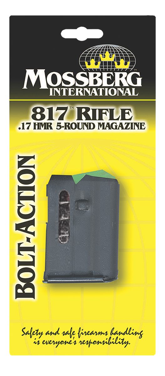 Mossberg Sons 95887 817 5rd .17 HMR Magazine For Use w/Mossberg 801/802/817