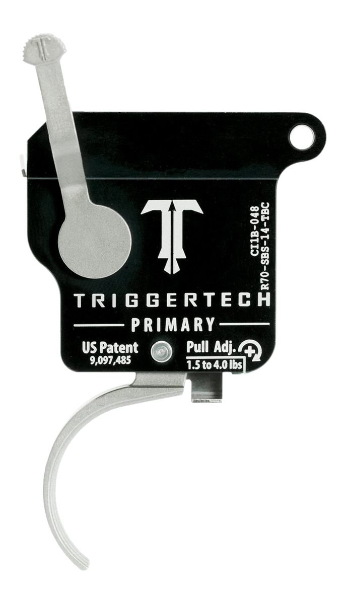 TriggerTech R70SBS14TBC Primary Single-Stage Traditional Curved with 1.50-4