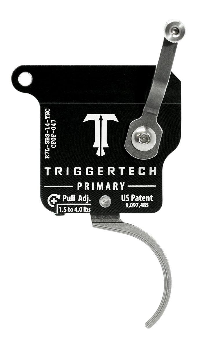 Triggertech R7LSBS14TNC Primary Without Bolt Release Single-Stage Tradition