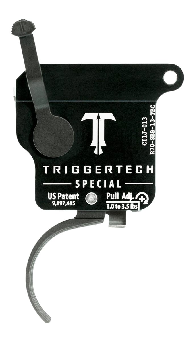 TriggerTech R70SBB13TBC Special Single-Stage Traditional Curved with 1-3.50