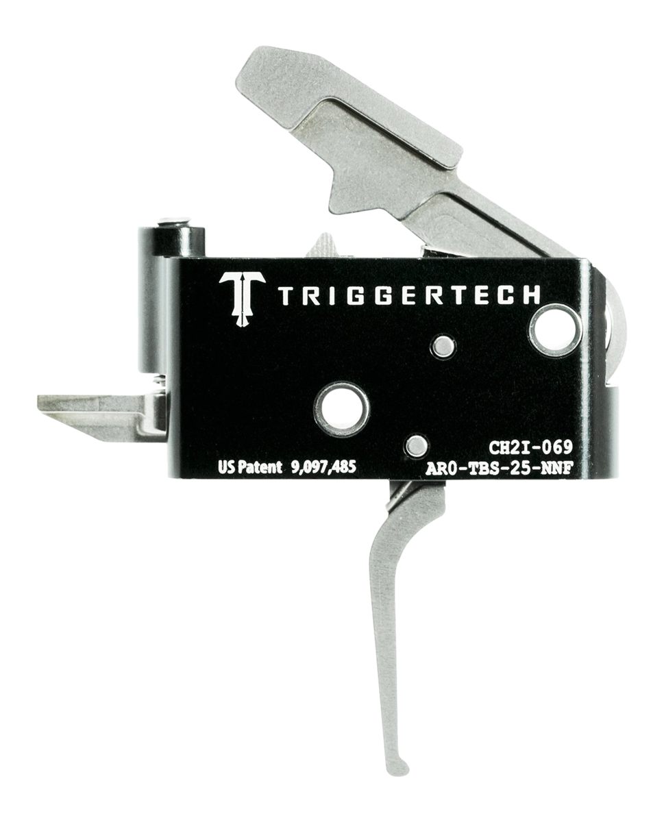 Triggertech AROTBS25NNF Adaptable Primary Two-Stage Flat with 2.50-5 lbs Dr