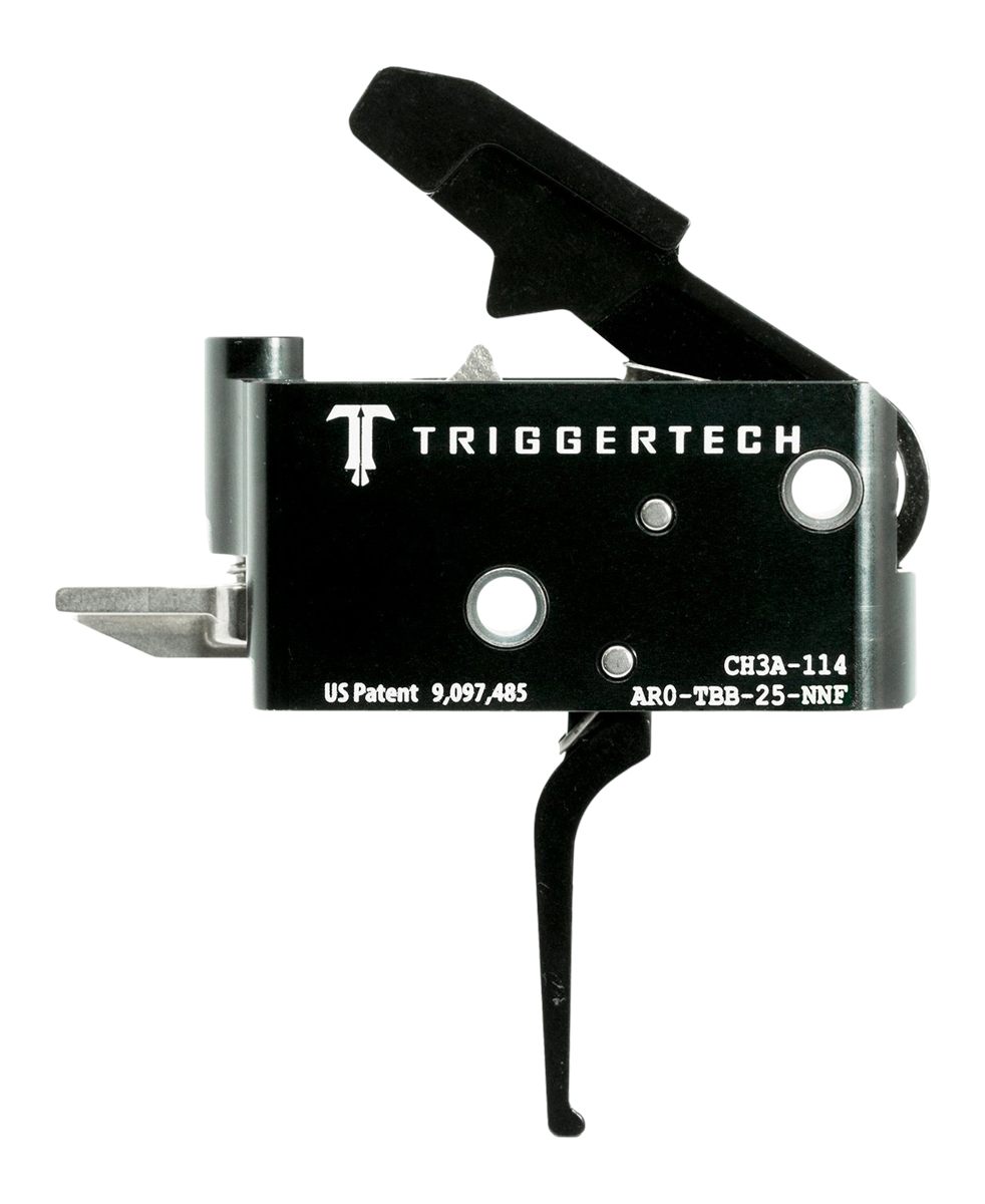 TriggerTech AROTBB25NNF Adaptable Primary Two-Stage Flat with 2.50-5 lbs Dr