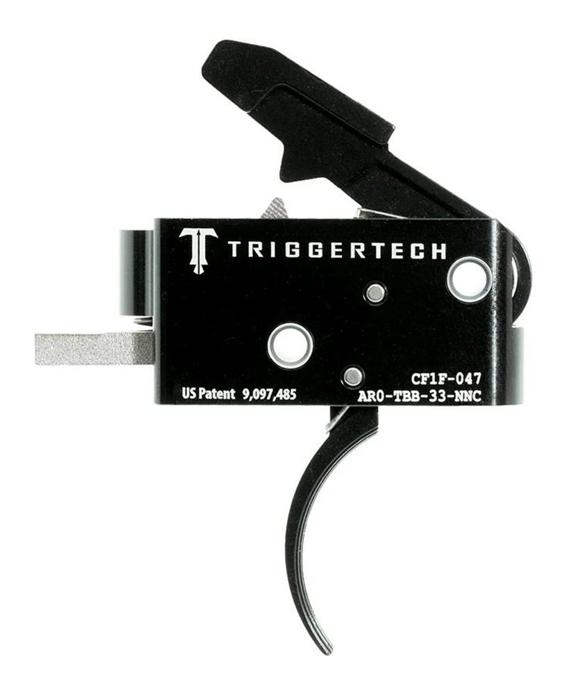 TriggerTech AR-15 Competitive Two Stage Rifle 3.5 lbs Curved Black