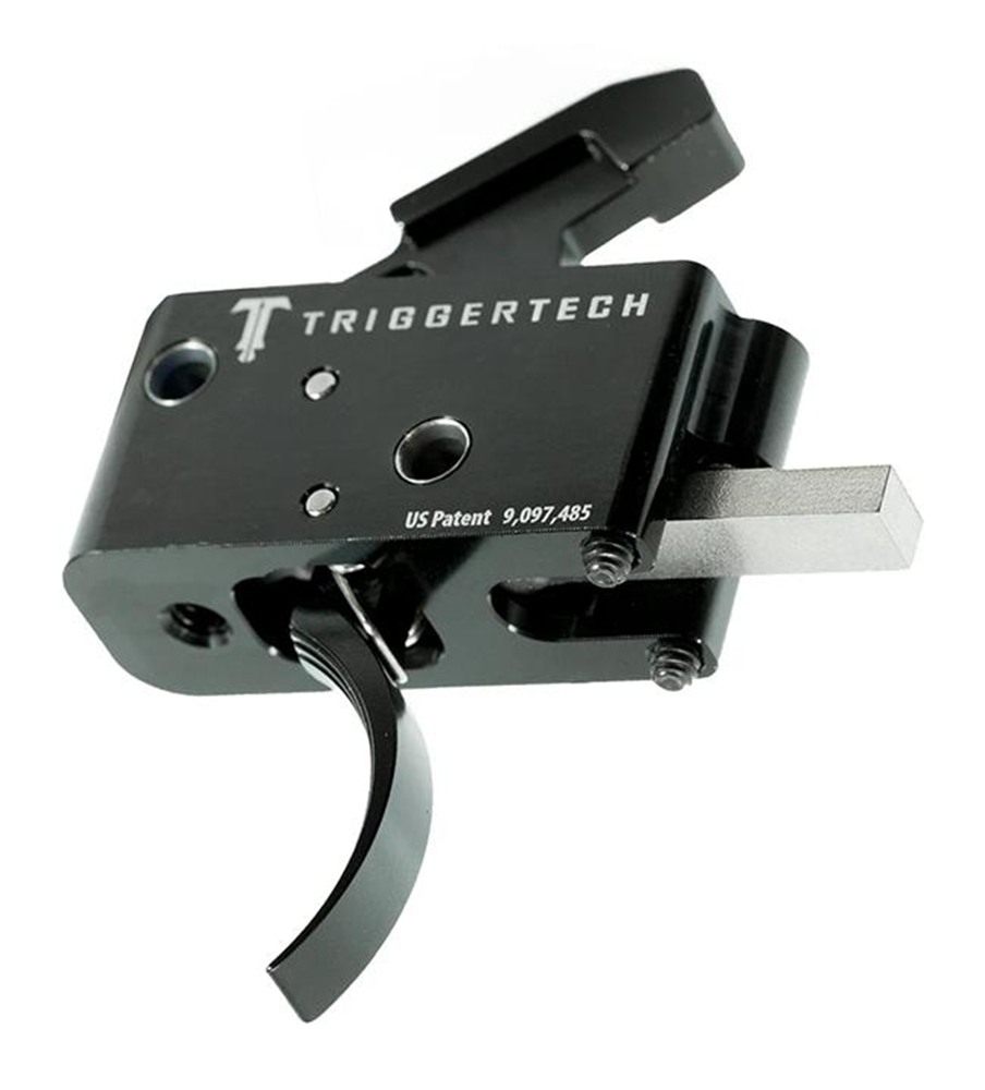 TriggerTech AR-15 Competitive Two Stage Rifle 3.5 lbs Curved Black view 2