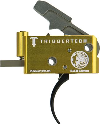 Battle Arms Development AR15 TT15 Trigger ADJ 2-5LB 2 Stage Curved