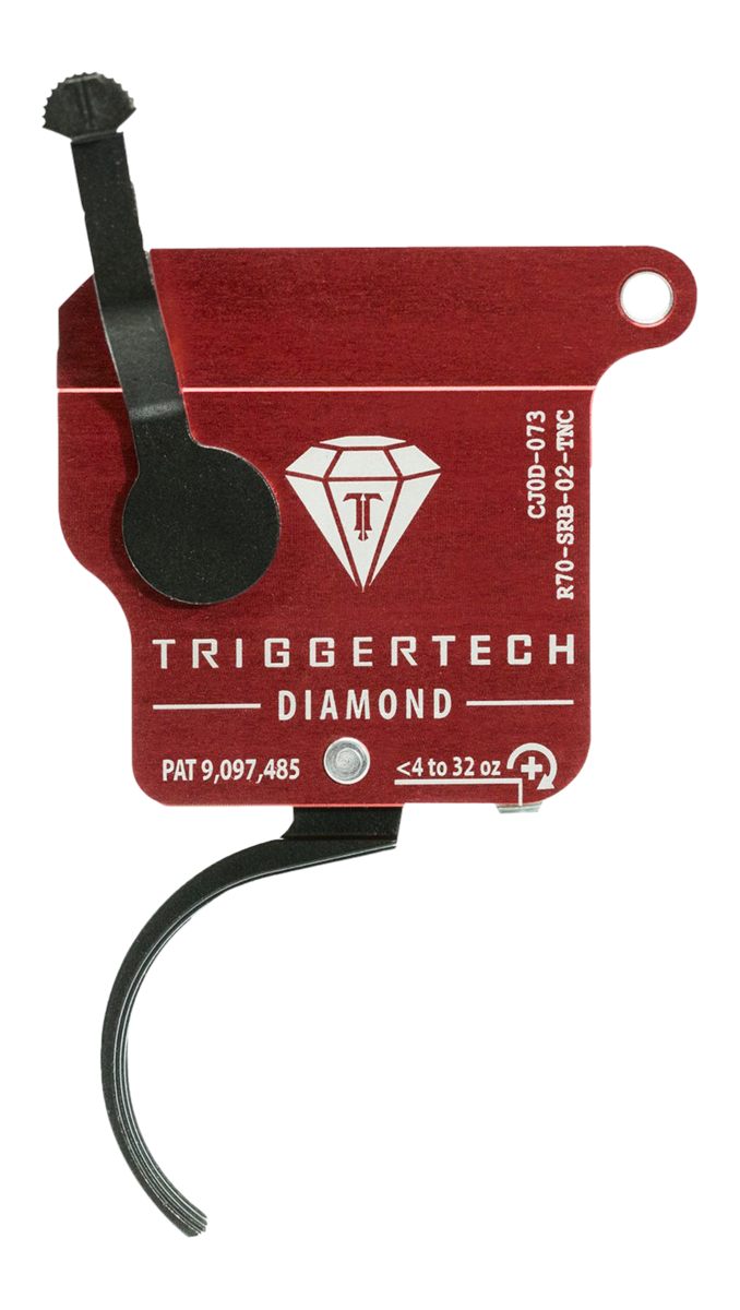 TriggerTech R70SRB02TNC Diamond Without Bolt Release Single-Stage Tradition
