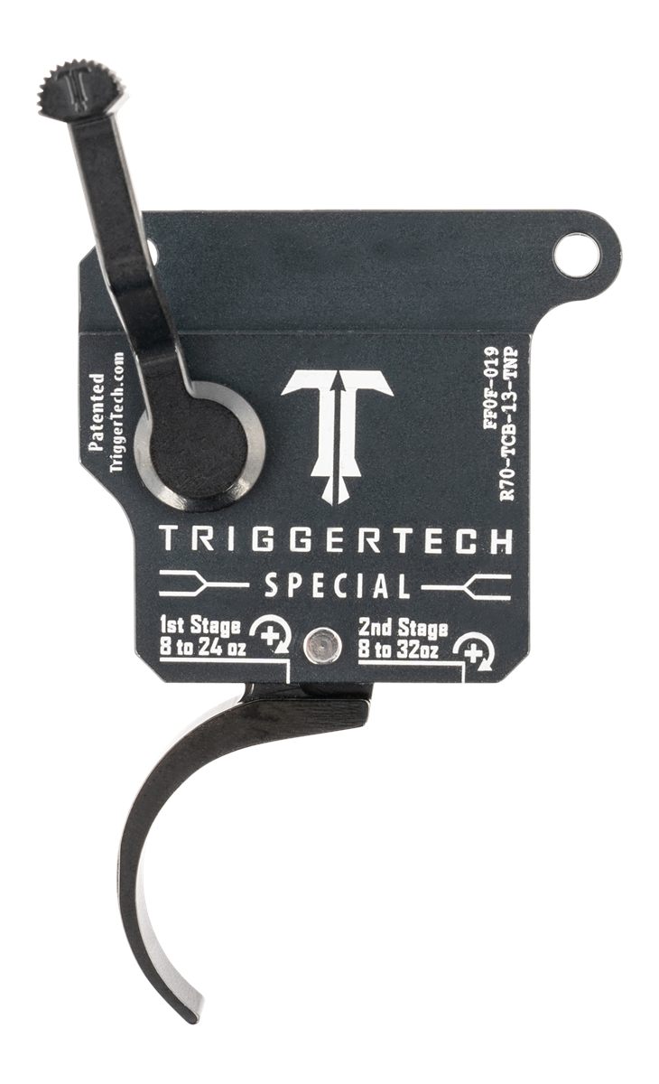 Triggertech R70TCB13TNP Special Two-Stage Pro Curved with 1-3.50 lbs Draw W