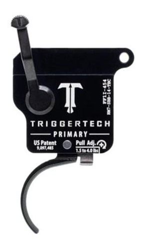 TriggerTech Rem Model 7 Primary Single Stage 1.5-4 lbs Curved Black