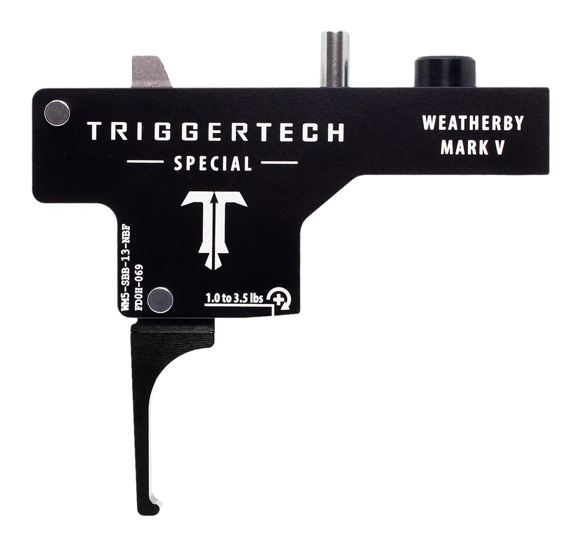 Triggertech WM5SBB13NBF Special Single-Stage Flat with 1-3.50 lbs Draw Weig