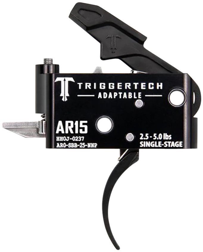 TriggerTech AR0SBB25NNP Adaptable Pro Curved Single-Stage 2.5.0 lbs Adjusta