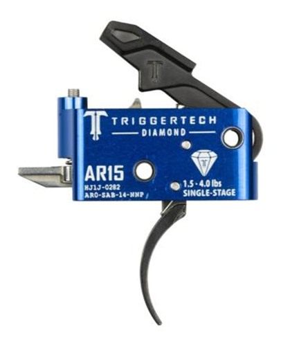 TriggerTech AR0SAB14NNP Diamond Pro Curved Single-Stage 1.5-4.0 lbs Adjusta view 2