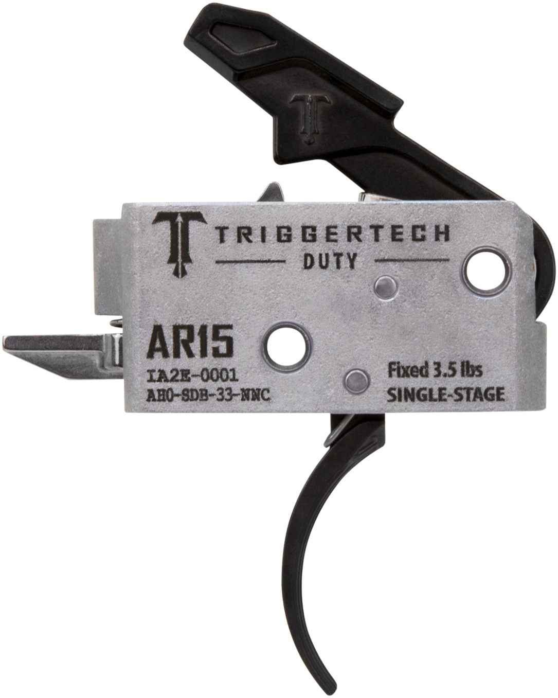 TriggerTech AH0SDB33NNC Duty Curved Single-Stage 3.50 lbs Draw Weight Fits