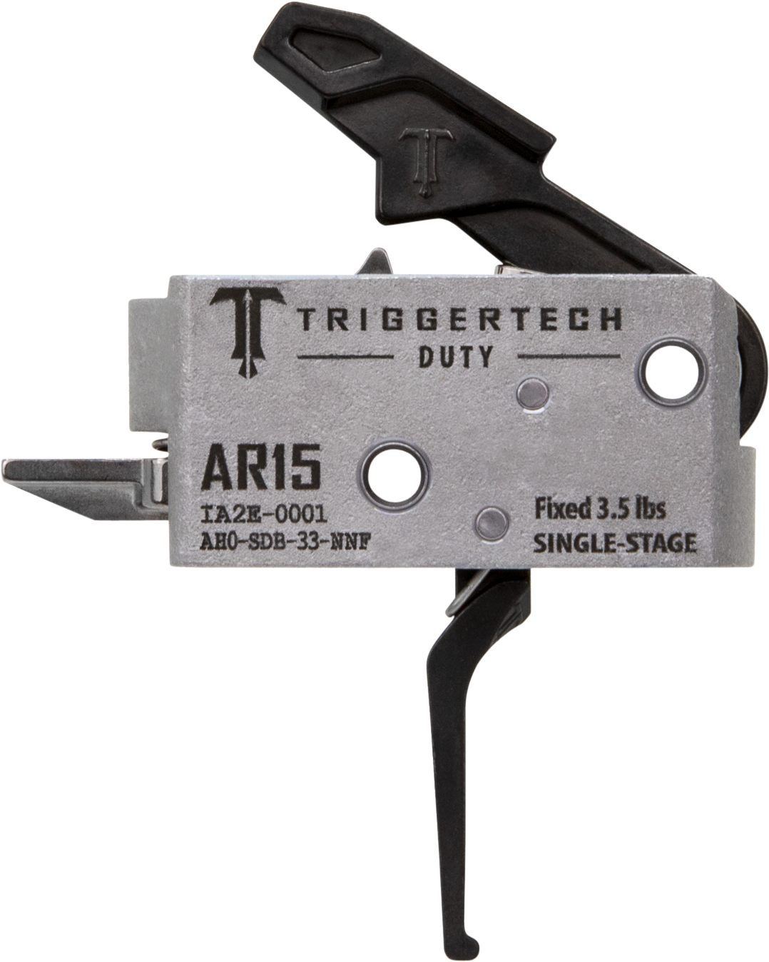 TriggerTech AH0SDB33NNF Duty Flat Single-Stage 3.50 lbs Draw Weight Fits AR