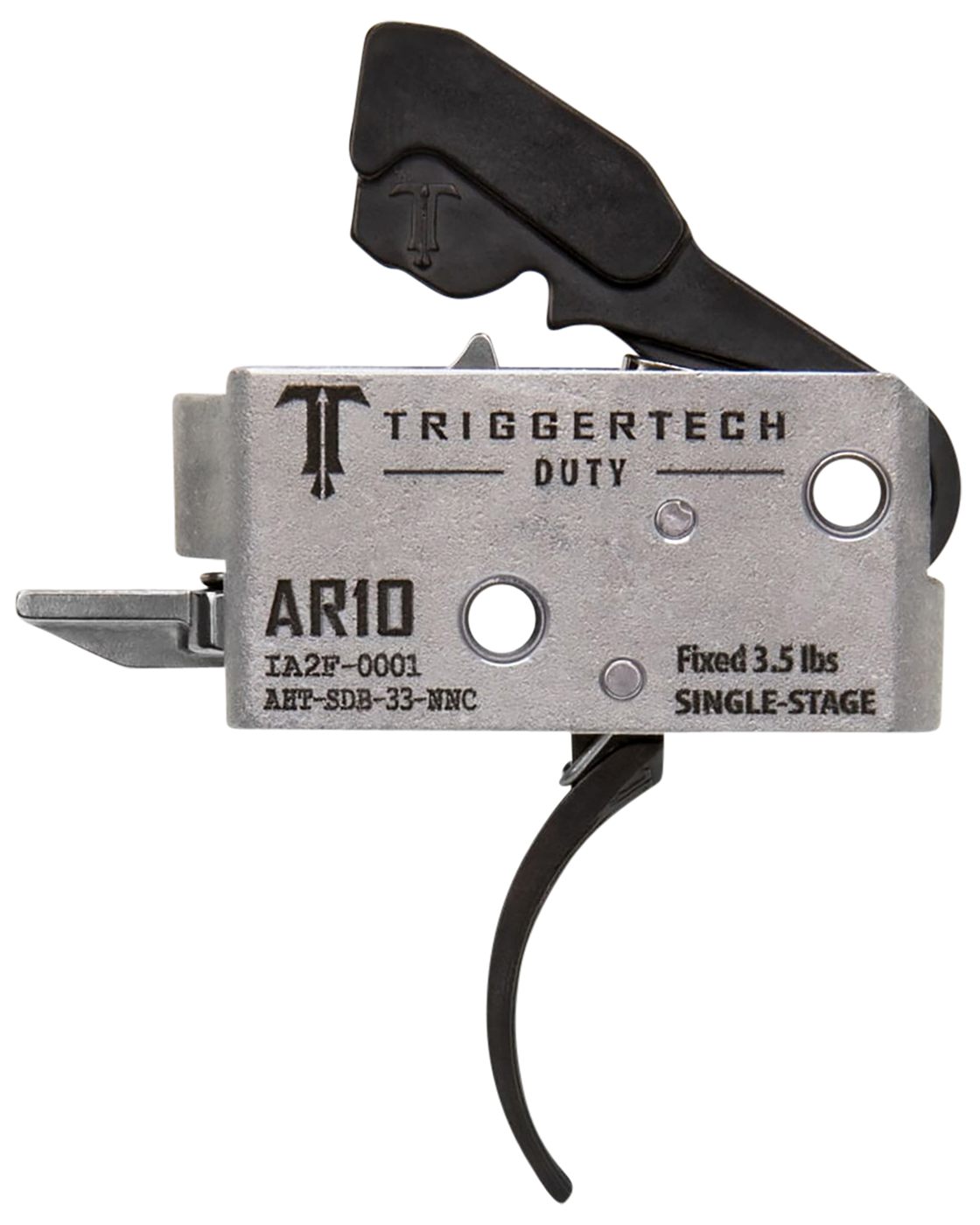 TriggerTech AHTSDB33NNC Duty Curved Single-Stage 3.50 lbs Draw Weight Fits