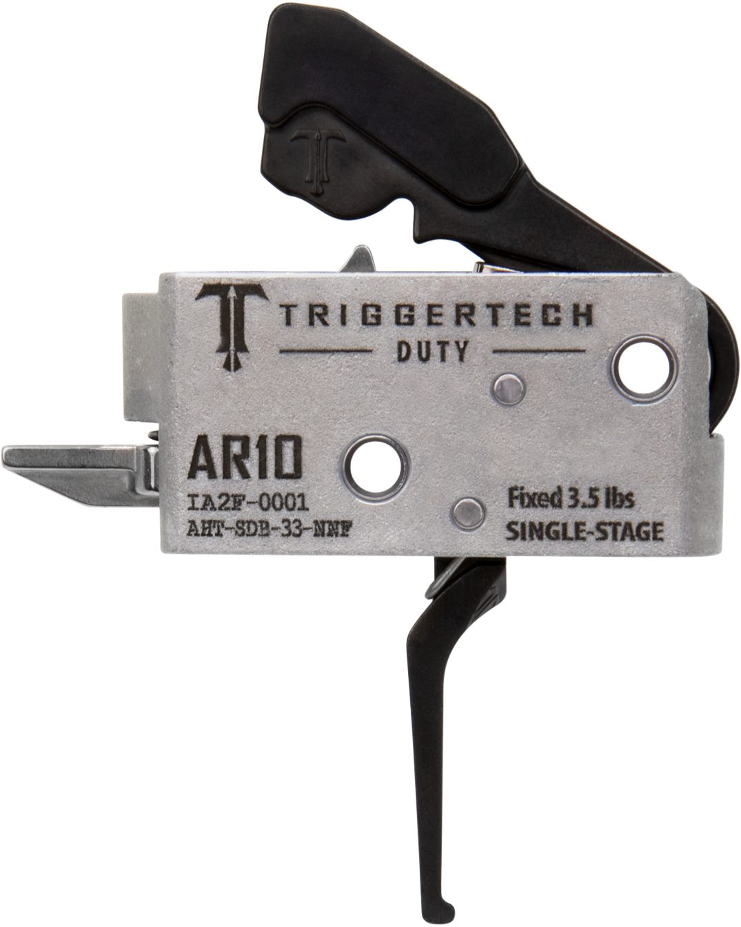 TriggerTech AHTSDB33NNF Duty Flat Single-Stage 3.50 lbs Draw Weight Fits AR
