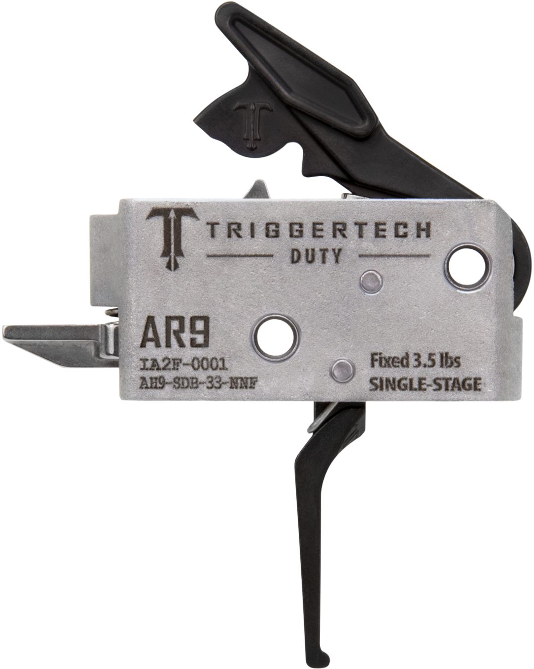 TriggerTech AH9SDB33NNF Duty Flat Single-Stage 3.50 lbs Draw Weight Fits AR
