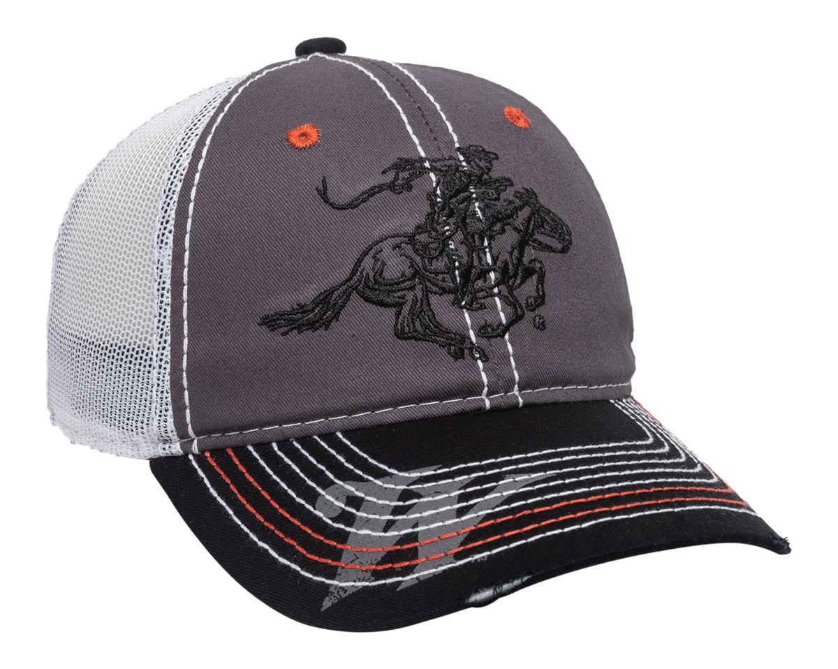 Outdoor Cap mens Visor baseball Grey and Black, One Size US