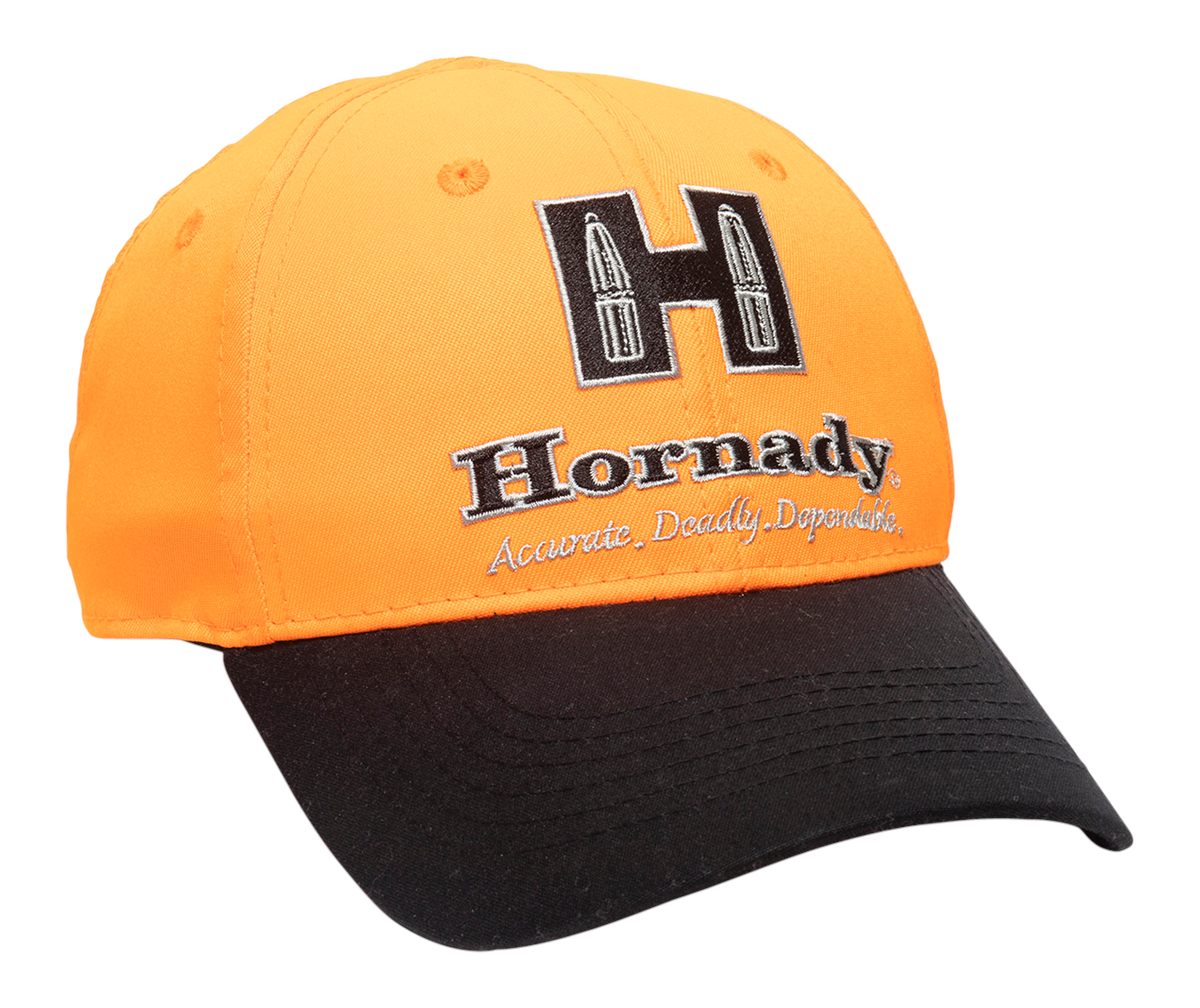Outdoor CAP HRN05A Hornady Polyester Blaze/Black Structured Osfa