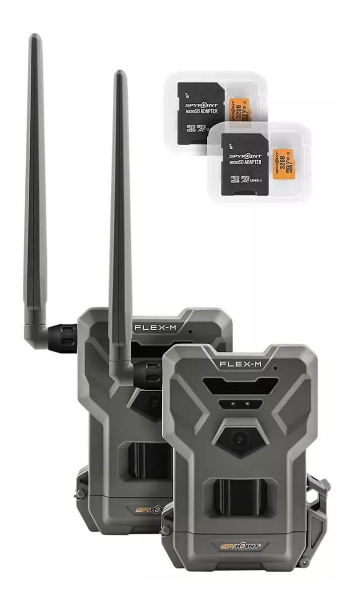 Spypoint FLEX-M Cellular Trail Camera - Twin Pack view 2
