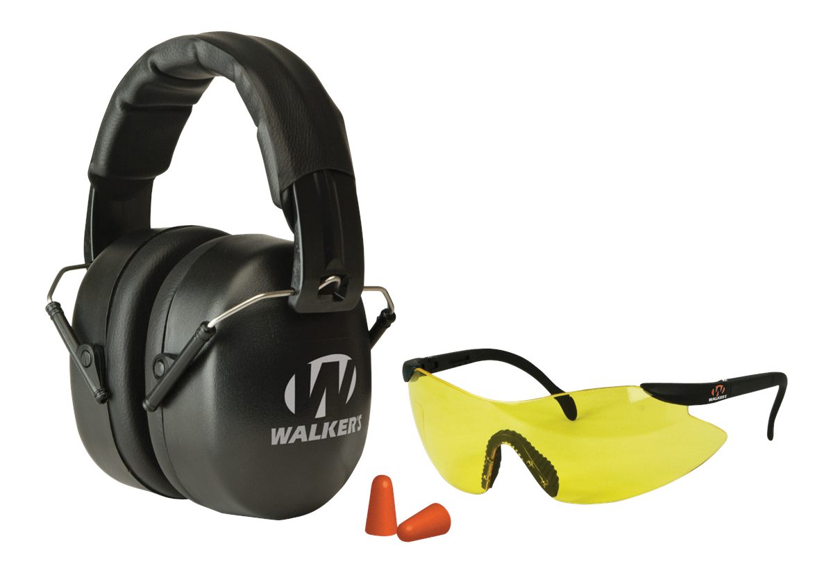Walker's EXT Range Shooting Folding Muff - Compact 30dB NRR Noise-Blocking