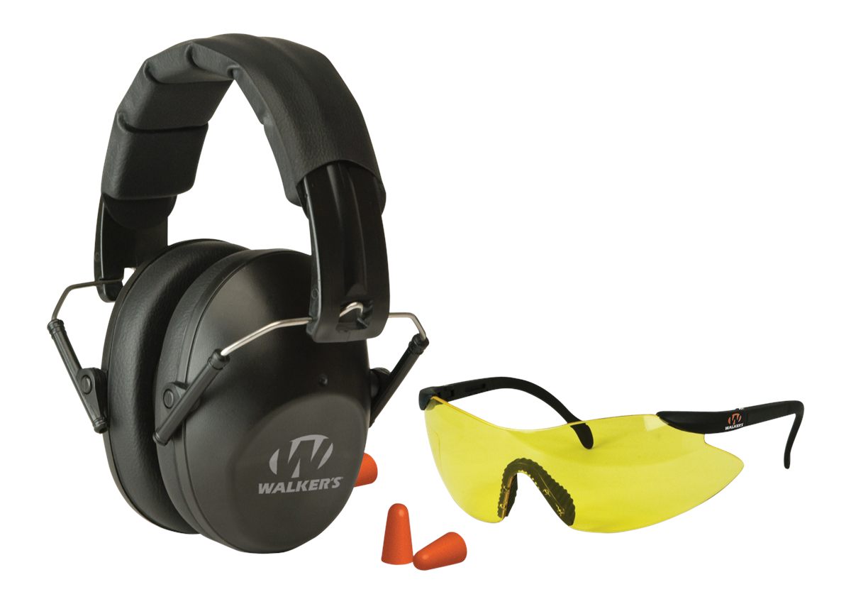 Walker's Pro Low Folding Muff Kit, Black, Left/Right, One Size