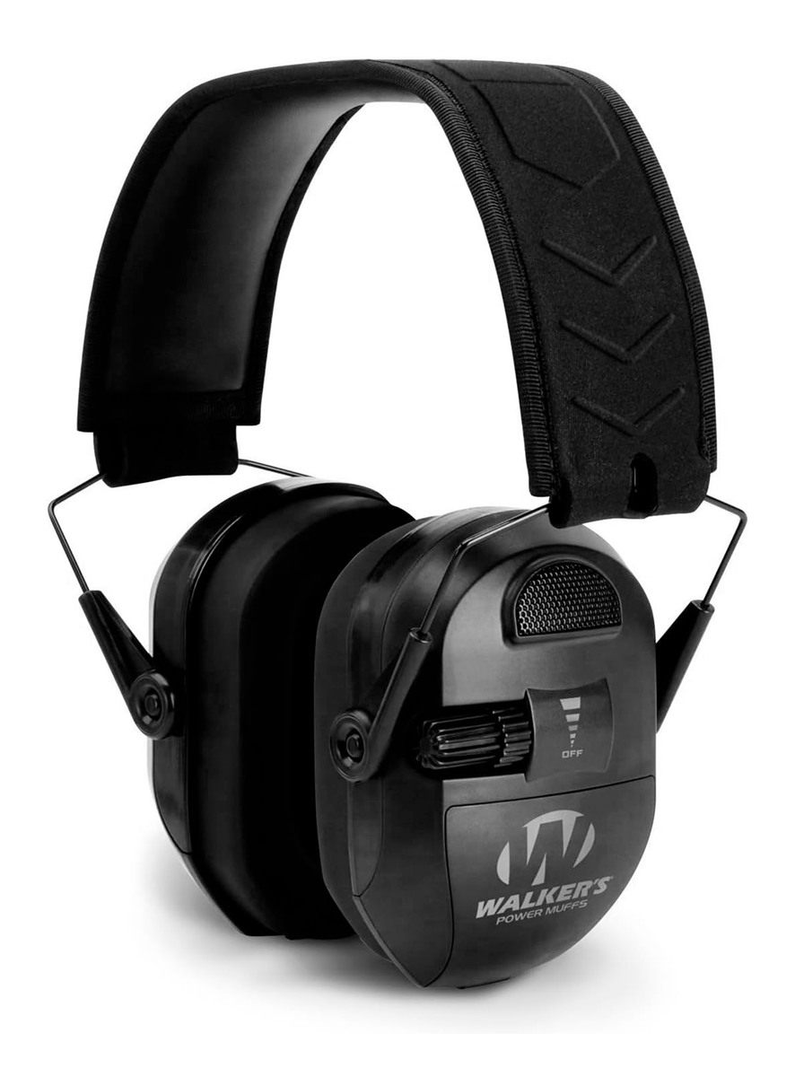 Walker's Ultimate Power Muff - Noise Reducing 26dB NRR Hunting Gun Range Sh