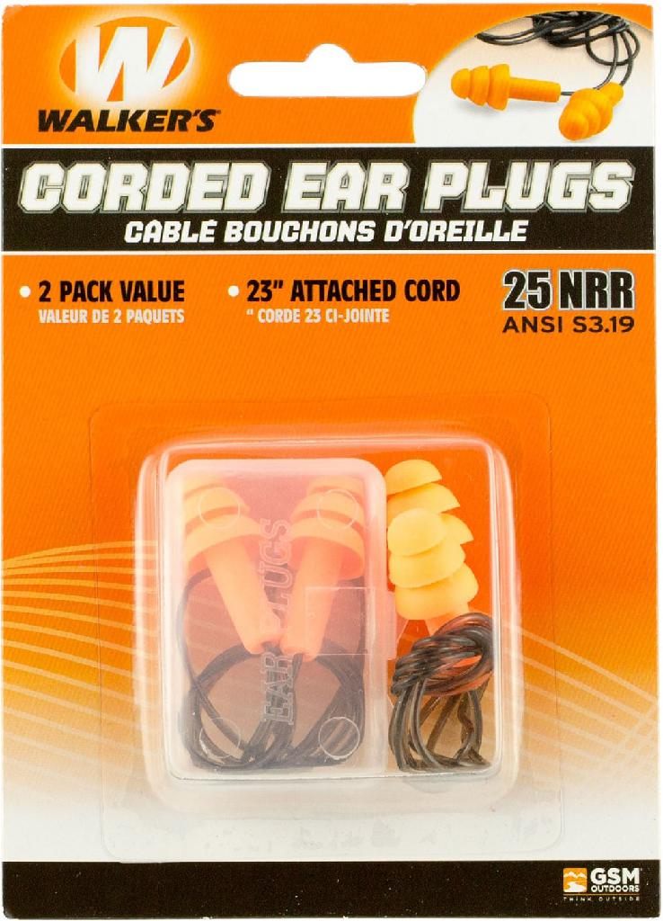 Walker's 25dB NRR Noise-Reducing Ansi S3.19 Hearing Protection Shooting Hun view 3