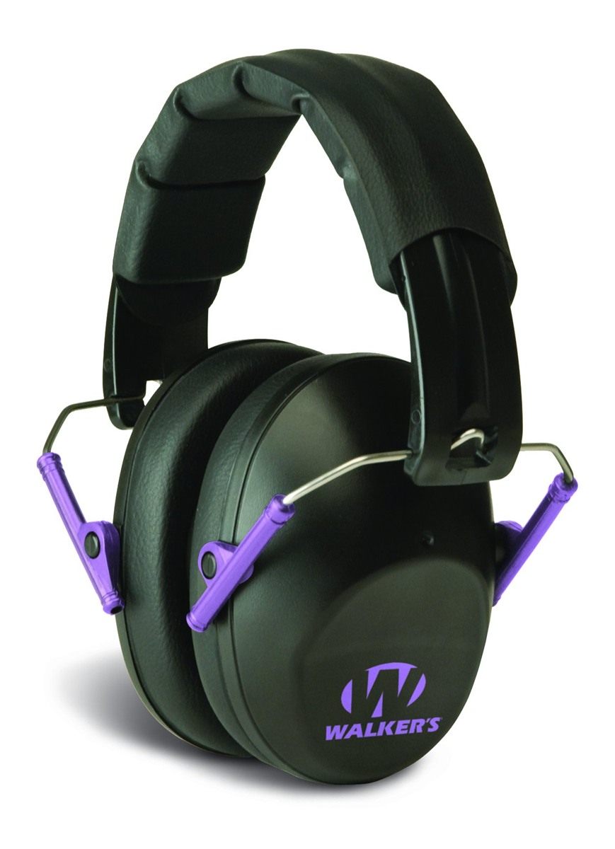 Walker's Low Profile Folding Muff, Purple Accent