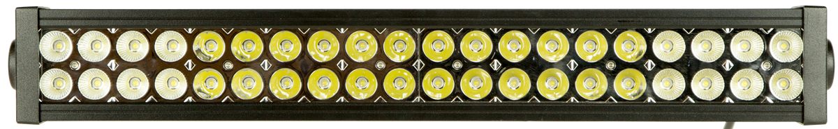 GSM Outdoors Cyclops CYCLBDR120SM Dual Row Side Mount Black 9000 Lumens Whi