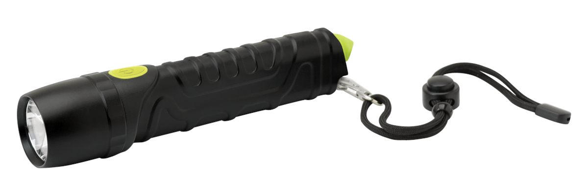 Cyclops 800 Lumens Led Pocket Flashlight with Emergency Glass Breaker for C