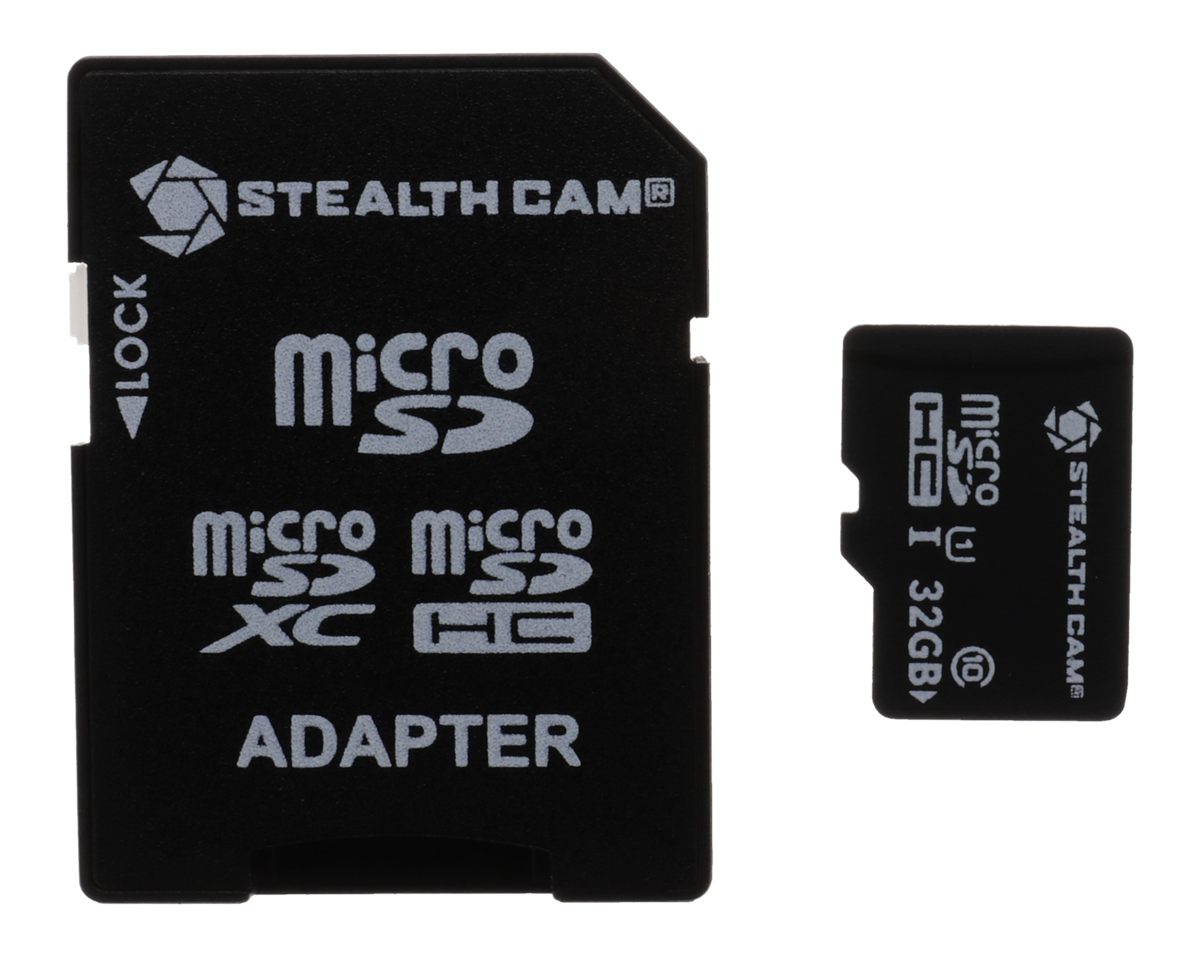 Stealth Cam SD Card - High-Speed Data Transferring Storage Game Trail Hunti