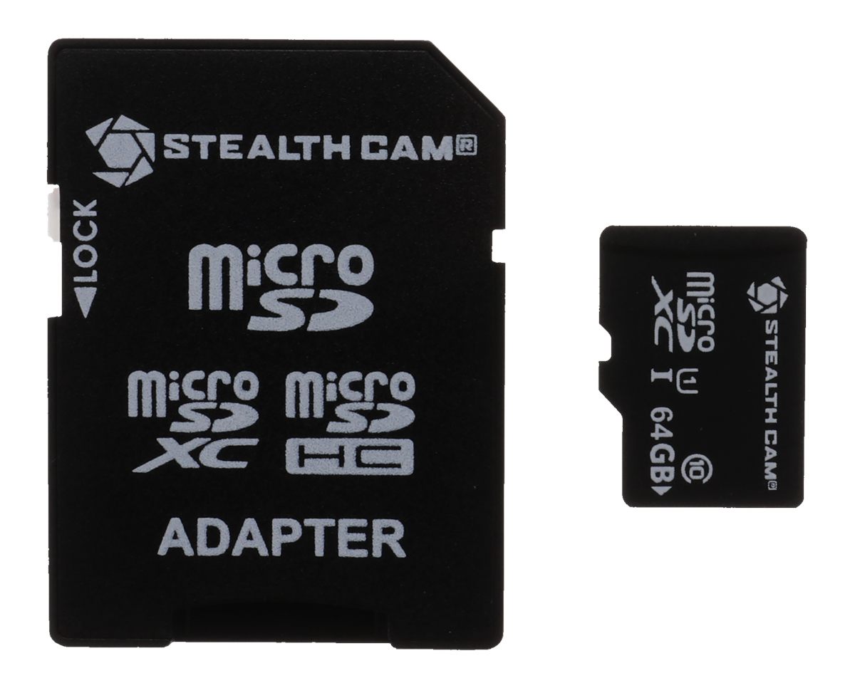 Stealth Cam SD Card - High-Speed Data Transferring Storage Game Trail Hunti
