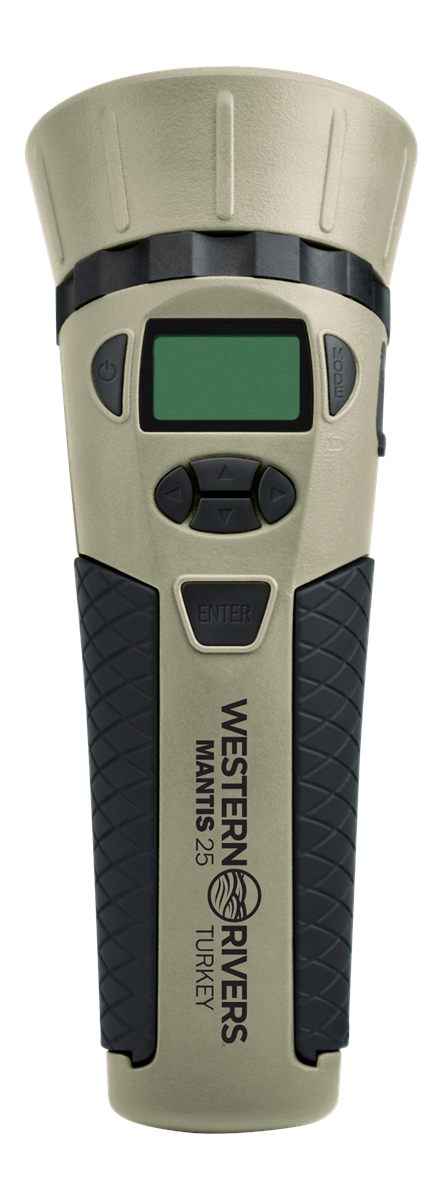 Western Rivers Mantis 25 Compact Easy-to-Use Electronic Call for Hunting wi