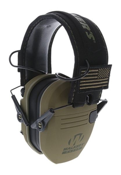 GSM Outdoors Walker's GWPRSEMPAT Razor Patriot 23 dB Over the Head OD Green view 3